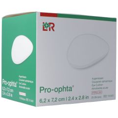 PRO-OPHTA coussinet ophta 6.2x7.2cm stérile 25 pce