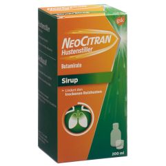 NeoCitran Hustenstiller Sirup 15 mg/10ml Glasfl 200 ml