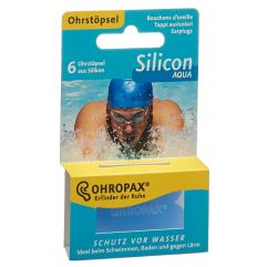 OHROPAX Silicon Aqua 6 pce