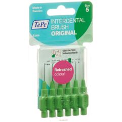 TePe Interdental Brush 0.8mm grün Blist 6 Stk