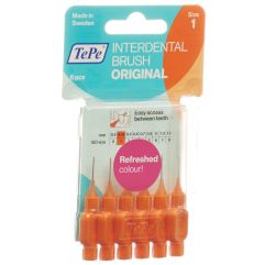 TePe Interdental Brush 0.45mm orange Blist 6 Stk