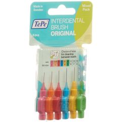 TEPE Interdental Brush ass 6 pce blist