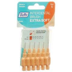 TEPE Interden Brush 0.45mm x-soft oran blist 6 pce