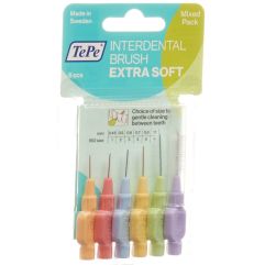 TEPE Interden Brush x- soft ass 6 pce blist