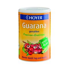 HOYER graines de guarana en poudre bio bte 75 g