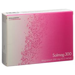 SOLMAG 300 cpr eff arôme framboise bte 60 pce