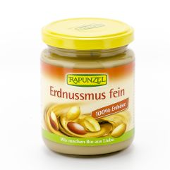 Rapunzel Erdnussmus fein Glas 250g