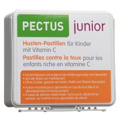 PECTUS Junior past bronchiques enf vit C 24 pce