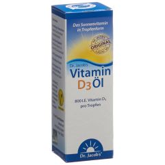 DR. JACOB'S Vitamine D3 huile 20 ml