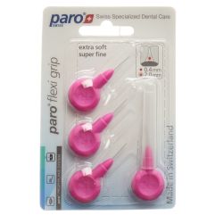 PARO Flexi Grip 2mm superfin pink cyl 4 pce