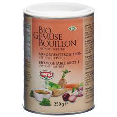 MORGA bouillon de légumes s gras bio bte 250 g