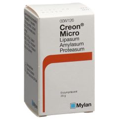 Creon micro Mikropellets Glasfl 20 g