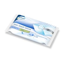 TENA Wet Wash Glove parfumé 8 pce