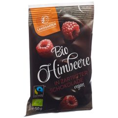 LANDGARTEN framboises choco noir bio Fairtr 50 g