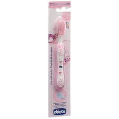 CHICCO brosse à dents pink 6m+