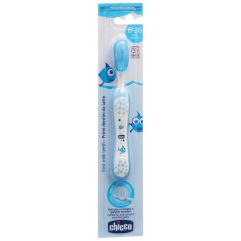 CHICCO brosse à dents light blue 6m+