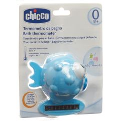 CHICCO indicateur temp bain Globe Fish li blue 0m+