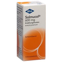 Solmucol Erkältungshusten Brausetabl 600 mg Ds 10 Stk