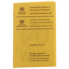 OMS certificat vaccin international jaune