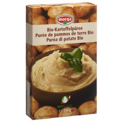 MORGA purée pommes de terre bio bourgeon 150 g