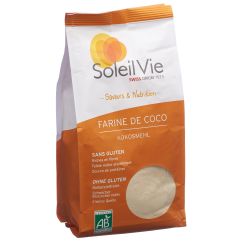 SOLEIL VIE farine de coco bio sans gluten 400 g