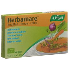 VOGEL Herbamare bouillon cub pau sel bio 8 x 9.5 g