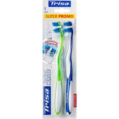 TRISA Perfect White brosse à dents soft duo