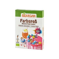 Biovegan Farbspass färbende Lebensmittel 5 x 8 g