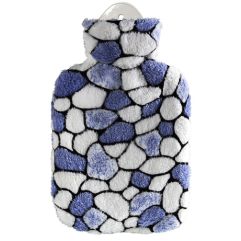 SÄNGER bouillotte 2l housse peluche cailloux