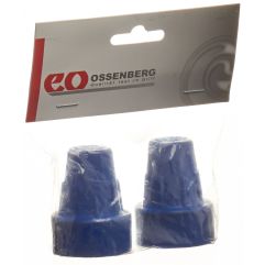 OSSENBERG embout pour béquilles 16mm bleu 1 paire