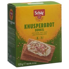 Schär Knusperbrot dunkel glutenfrei 125 g