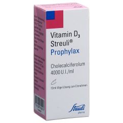 VITAMINE D3 Streuli 4000 UI/ml Prophylax fl 10 ml