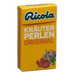 RICOLA Kräuter Perlen original bonbon ss box 25 g