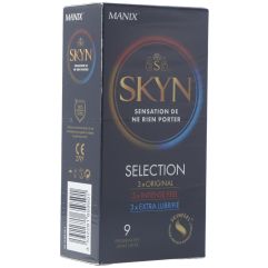 MANIX Skyn Selection préservatifs 9 pce