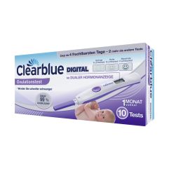 Clearblue Digital Ovulationstest FORTSCHRITTLICH & DIGITAL 10 Stück