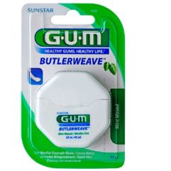 GUM Butlerweave soie dentaire 55m waxed mint