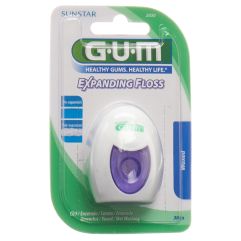 GUM Expanding soie dentaire 30m waxed