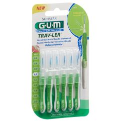 GUM Trav-Ler 1.1mm ISO 3 conic grün 6 Stk