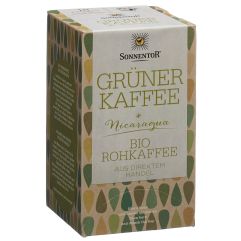 SONNENTOR Grüner Kaffee sach 18 pce