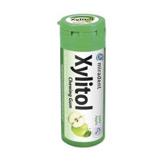 MIRADENT Xylitol Chewing Gum Kids pomme 30 pce