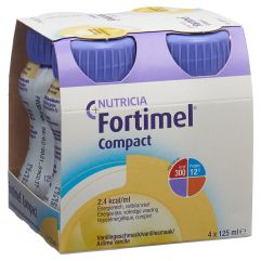 Fortimel Compact Vanille 4 Fl 125 ml