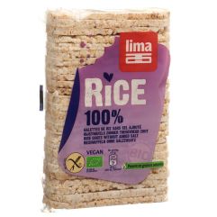 LIMA Galettes de riz fines pauvre en sel 130 g