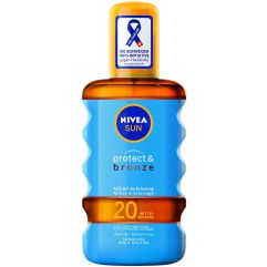 Nivea Sun Protect & Bronze Sonnenöl LSF 20 aktiviert die Bräunung 200 ml