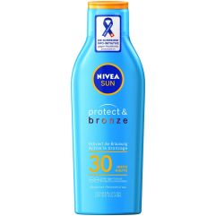 Nivea Sun Protect & Bronze Sonnenlotion LSF 30 aktiviert die Bräunung 200 ml