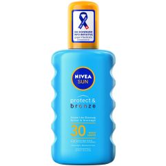 Nivea Sun Protect & Bronze Sonnenspray LSF 30 aktiviert die Bräunung 200 ml