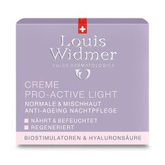 Louis Widmer Creme Pro Active Light parfumiert 50 ml