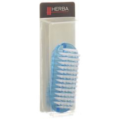 HERBA Brosse à ongles bleu clear frosted