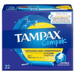 TAMPAX tampons Compak Regular 22 pce