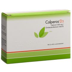 Calperos D3 Mint 180 (3 x 60) Lutschtabletten