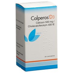 CALPEROS D3 cpr sucer nature bte 60 pce